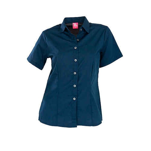 CAMISA BBO FLEX DAMA MANGA CORTA - Artículos Promocionales MAS RECIO